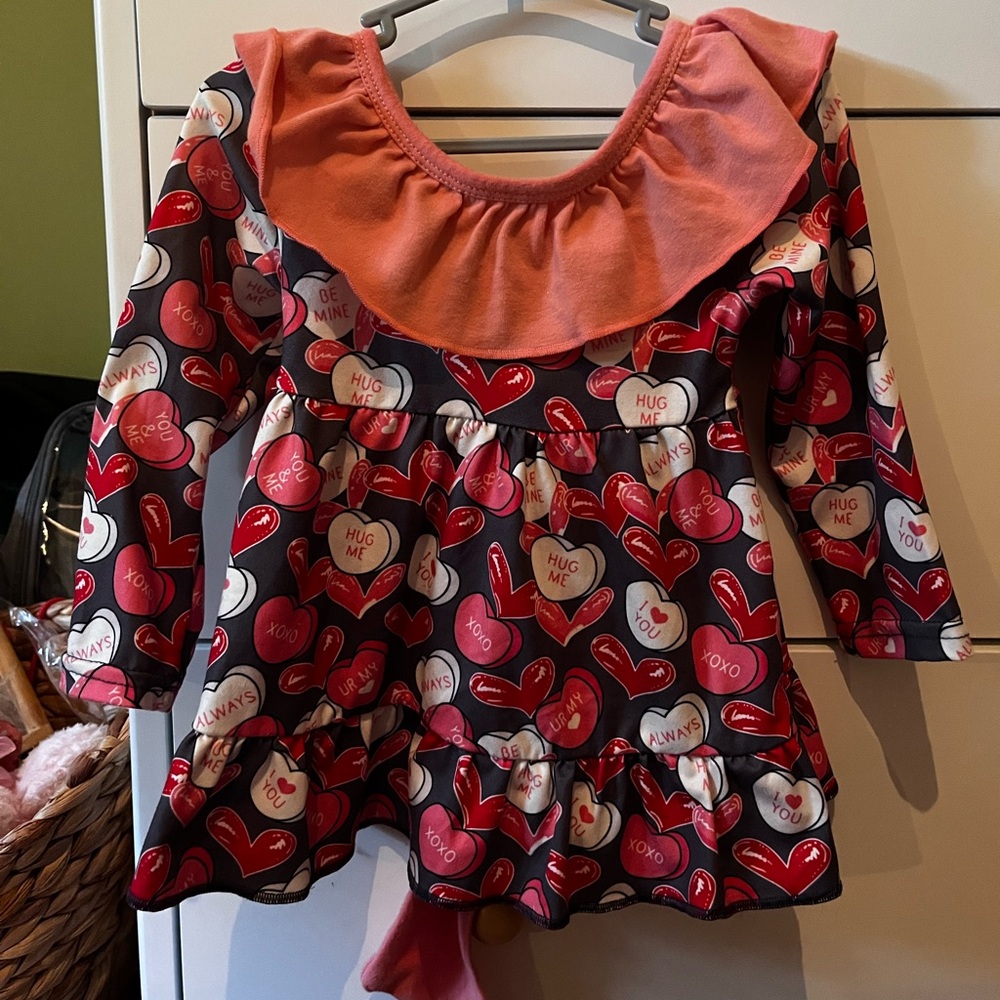 Valentines candy heart dress